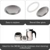 Imusa Replacement Gasket and Filter For Stainless Steel Coffee Makers, 6 Cup(6 Cup)