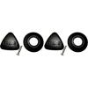 IMUSA USA Black Small Spare Triangle Knob Set(Small (Pack of 2))