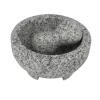 IMUSA USA Granite Molcajete Spice Grinder 6-Inch, Gray(6 Inches)