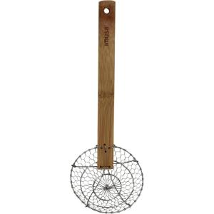IMUSA USA Spider Skimmer, Bamboo(5 Inches)