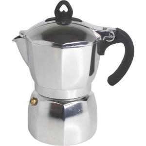 IMUSA 12-Cup Stovetop Espresso Maker, Cast Aluminum Coffee Maker, Cuban Coffee Brewer, Moka Pot Style, Portable Coffee Maker for Home, Camping, or Travel(Epic)