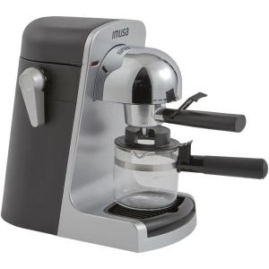 IMUSA 4cup Electric Bistro Espresso Cappuccino Maker, Silver(Bistro)